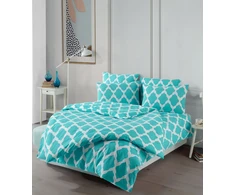 Riposo RENFORCE medvilnės patalynės komplektas RIO MINT 200x220 cm