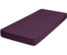 Riposo Trikotažinė paklodė su guma Dark plum 80x160 cm