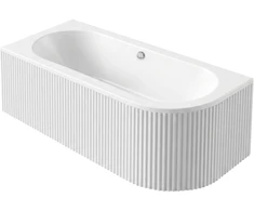 Akrilinė kampinė vonia Rea Orion Stripe Left 170cm