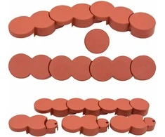 Bluegarden Ratlankio vejos palisade 200cm 12pcs. HD 7095 Terakota