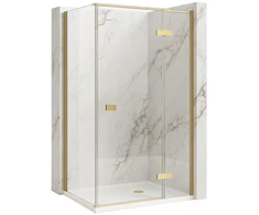 Dušo Kabina Rea Atlas 100x90 Gold dešinys