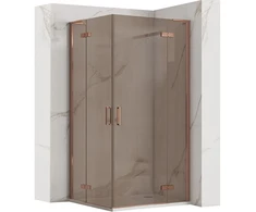 Dušo Kabina Rea Hugo Double 100x100 Copper