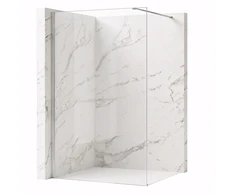 Dušo siena Rea Flexi Transparent / Chrome 70