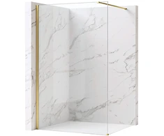 Dušo siena Rea Flexi Transparent / Gold 70