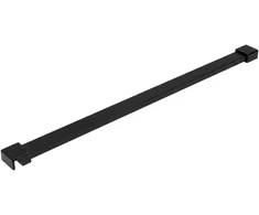Dušo Sienelės Laikiklis 150 Cm Rea Juodas