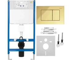 Įleistinis WC rėmas K011A-Q Rea J Gold
