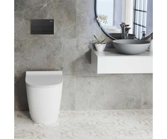 Įleistinis WC rėmas K011A-Q Rea T Juodas