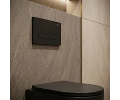 Įleistinis WC rėmas Rea K011A-Q HD Juodas