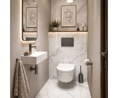 Įleistinis WC rėmas Rea K011A-Q HD Titan