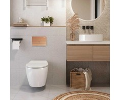 Įleistinis WC rėmas Rea K011A-Q T Copper/Rose Gold