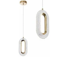 Toolight Krištolinis Pakabinamas Šviestuvas G113-1CP GOLD