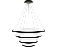Lubinis šviestuvas Toolight Lampa Wisząca Lhj014-cp4 Juodas