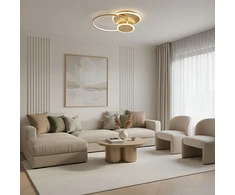 Lubinis šviestuvas Toolight Lubų Šviestuvas App1711-c Gold Led