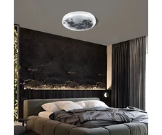 Lubinis šviestuvas Toolight Lubų šviestuvas APP1806-CW Moon LED Baltas