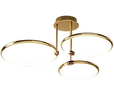 Lubinis šviestuvas Toolight Lubų Šviestuvas G122-3c Gold Led