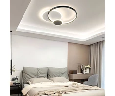 Lubinis šviestuvas Toolight Lubų šviestuvas APP1709-C Juodas LED
