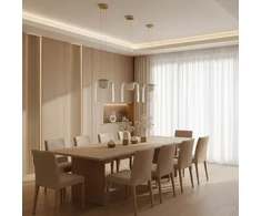 Lubinis šviestuvas Toolight Pakabinamas Led Šviestuvas APP1689-1PC A Gold