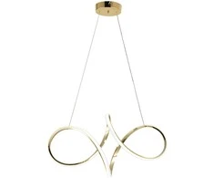 Lubinis šviestuvas Toolight Pakabinamas LED šviestuvas G081-1CP GOLD