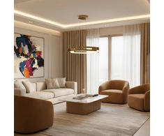Lubinis šviestuvas Toolight Šviestuvas G127-cp 50cm Gold
