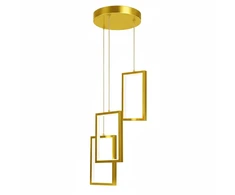 Lubinis šviestuvas Toolight Šviestuvas Led Lhj088-3cp Gold