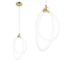 Lubinis šviestuvas Toolight Šviestuvas LED G019-CP Gold