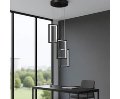 Lubinis šviestuvas Toolight Šviestuvas Led Lhj087-3cp Juodas
