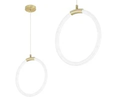 Lubinis šviestuvas Toolight Šviestuvas LED G020-CP Gold