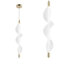 Lubinis šviestuvas Toolight Šviestuvas LED G008-1CP Baltas/GOLD