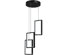 Lubinis šviestuvas Toolight Šviestuvas Led Lhj087-3cp Juodas