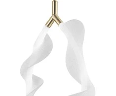 Lubinis šviestuvas Toolight Šviestuvas LED G013-1CP Baltas/GOLD