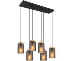 Lubinis šviestuvas Toolight Šviestuvas lubinis APP1813-6CP Frosted Pilkas
