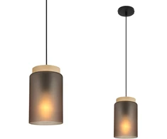 Lubinis šviestuvas Toolight Šviestuvas lubinis APP1810-1CP Frosted Pilkas