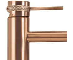 Maišytuvas Praustuvui Rea Lungo Grip Copper Auksinis Mažas