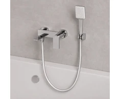 Nesisukanti dušo žarna Rea Chrome 150 cm