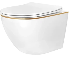 PAKABINAMAS KLOZETAS Rea Carlo Mini Tornado NFQ GOLD EDGE
