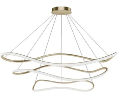 Pakabinamas šviestuvas Toolight Lampa wisząca LHJ018-CP3 GOLD