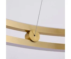 Pakabinamas šviestuvas Toolight Lampa wisząca LHJ015-CP 60 CM GOLD