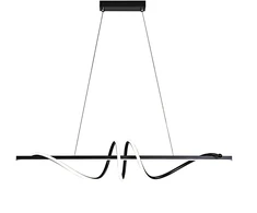 Pakabinamas šviestuvas Toolight Lampa wisząca LHJ023-CP 120 cm Juodas