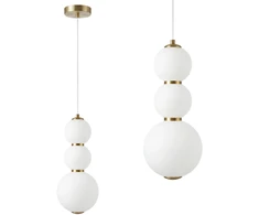 Pakabinamas šviestuvas Toolight LED pakabinamas lubinis šviestuvas LHJ113-3CP valytas auksas