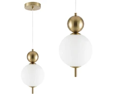 Pakabinamas šviestuvas Toolight LED pakabinamas lubinis šviestuvas LHJ115-1CP valytas auksas