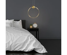 Pakabinamas šviestuvas Toolight Lubų šviestuvas LED APP1394-CP OLD GOLD 30cm