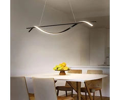 Pakabinamas šviestuvas Toolight Pakabinama lempa LHJ019-CP 120 cm JUODA