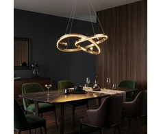 Pakabinamas šviestuvas Toolight PAKABINAMAS LUBINIS ŠVIESTUVAS LED G158-CP GOLD
