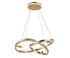 Pakabinamas šviestuvas Toolight PAKABINAMAS LUBINIS ŠVIESTUVAS LED G158-CP GOLD