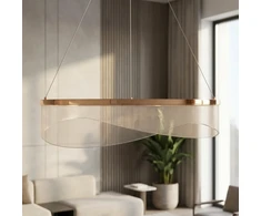 Pakabinamas šviestuvas Toolight PAKABINAMAS LUBŲ ŠVIESTUVAS G145-CP 60 GOLD