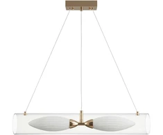 Pakabinamas šviestuvas Toolight PAKABINAMAS LUBINIS ŠVIESTUVAS G152-2CP GOLD