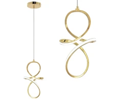 Pakabinamas šviestuvas Toolight Pakabinamas LED šviestuvas LHJ091-1CP GOLD