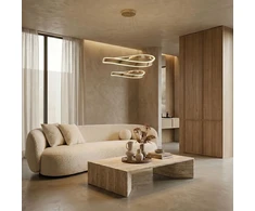 Pakabinamas šviestuvas Toolight PAKABINAMAS LUBŲ ŠVIESTUVAS SWE063-CP GOLD