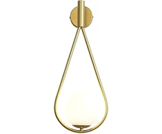 Pakabinamas šviestuvas Toolight Sieninė lempa G094-1W GOLD Baltas