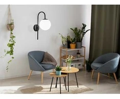 Pakabinamas šviestuvas Toolight Sieninė lempa G090-1W Juodas